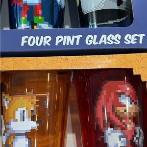 Sonic glass sets
2x Four Pint Glass Set 
Brand new!